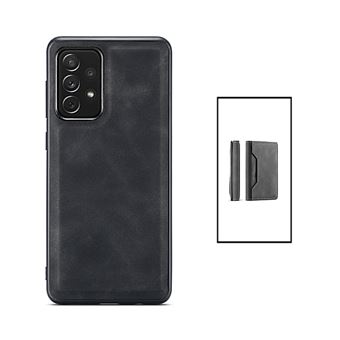 Kit Gift4Me Capa Traseira Magnética Couro + Carteira Magnetica para Samsung Galaxy A52 5G - Preta - 1