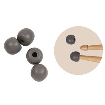 Acessório de Bateria Vic Firth Universal Practice Tips | Cinzento - 1