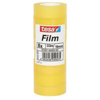 TESA Nastro adesivo trasparente 19mm x 33m - 1
