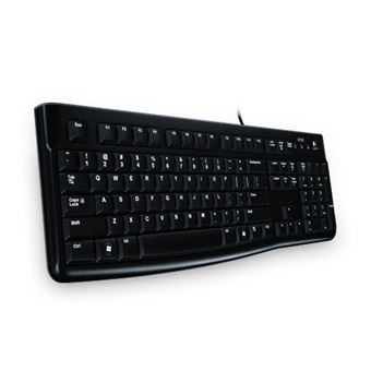 Teclado com Fios Logitech Keyboard K120 for Business | Idioma: Ucraniano | Preto - 1