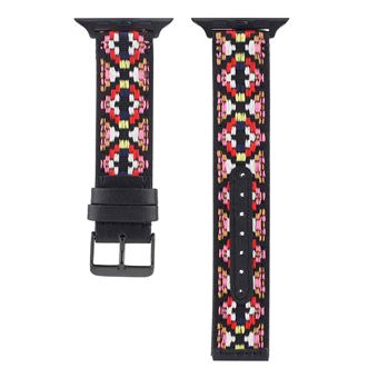Bracelete de Couro HSMY Elegante para Apple Watch Series 6/ SE/ 5/ 4 | 40 mm - Multicolor 7 - 1