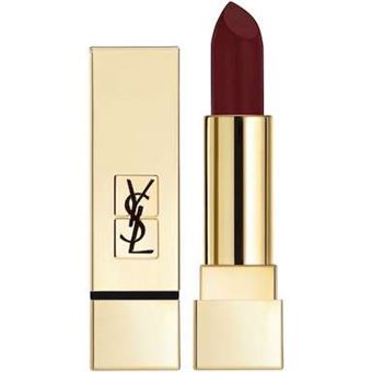 Batom Yves Saint Laurent Rouge Pur Couture The Mats Nr.222 Black Red Code - 1