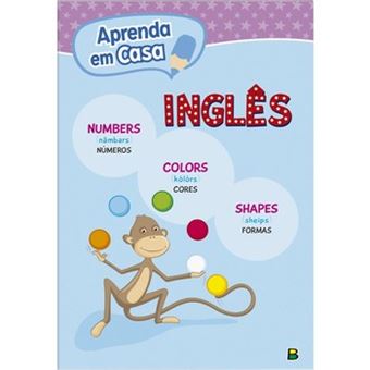 Aprenda Em Casa Inglês:Números-Cores-Formas - 1