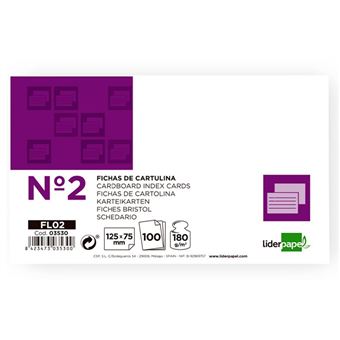 Cartolina Liderpapel FL02 | Branco - 1
