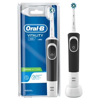 Escova de Dentes Elétrica Oral-B Vitality 100 CrossAction | Branco - 1