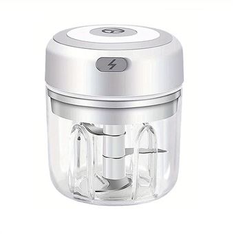 Mini Picador de Alho Elétrico Orysin USB | Branco - 1