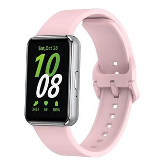 Bracelete Silicone com Fivela Gift4Me para Samsung Galaxy Fit 3 | Rosa - 1