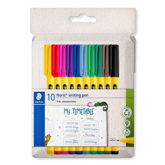 Caneta Fineliner Staedtler Noris 307 | Amarelo - 1