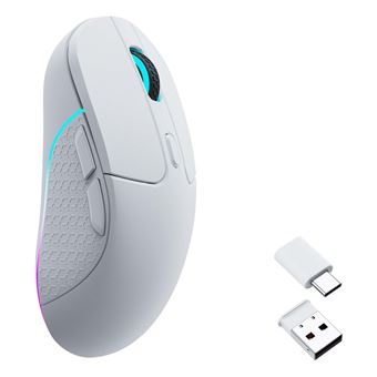 Rato Gaming Wireless Keychron M3 | 26000 DPI | Branco - 1