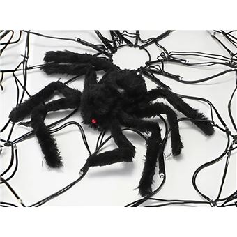 Teia de Aranha LED Halloween V-REEL | 1.2m a USB - 1