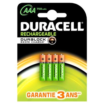 Duracell 4 AAA 750mAh - 1