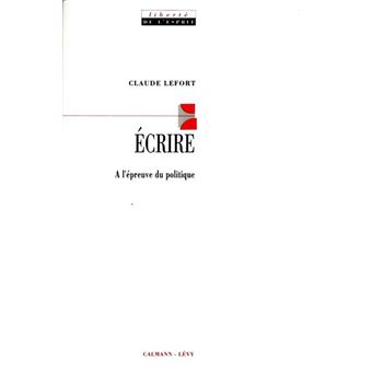 Ecrire - 1