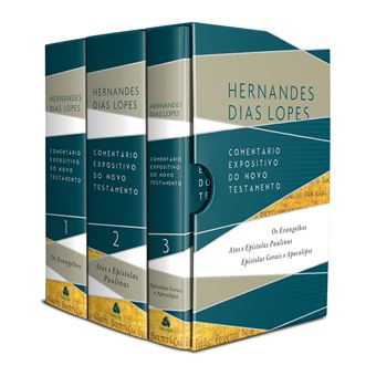 BOX - COMENTÁRIO EXPOSITIVO DO NOVO TESTAMENTO: Os evangelhos - Atos e epístolas paulinas - Epístolas gerais e Apocalipse - 1