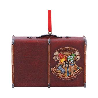 Ornamento de Natal Nemesis Now Harry Potter Hogwarts Suitcase - 1