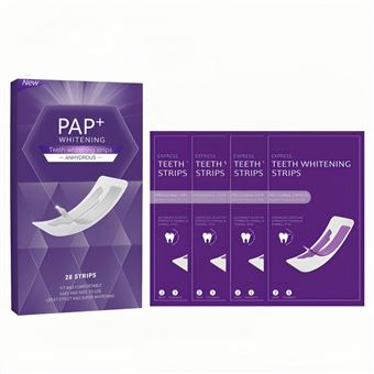 Tiras de Branqueamento de Dentes BAYKAR PAP+ | Suaves e Eficazes | 14 pares - 1