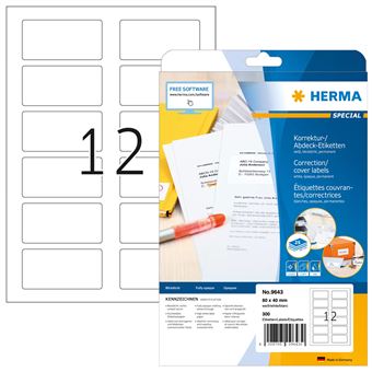 Etiqueta para Impressão HERMA 9643 | Branco - 1