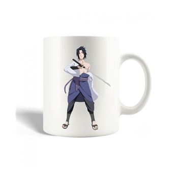 Caneca Maniacase Sasuke Uchiha Naruto Manga Anime - 1