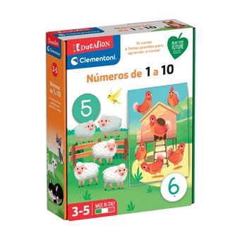 Os Números de 1 A 10 Clementoni Education 67758 - 1