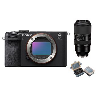 Câmara Sony a7C II (Preto) + Lente Tamron 50-400mm f/4.5-6.3 Di III VC VXD para bateria Sony E + Kingma 2000mAh (Sony NP-FZ100) - 1