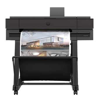 Impressora de Grande Formato HP Designjet Impressora DesignJet T870 de 24 polegadas | Preto - 1