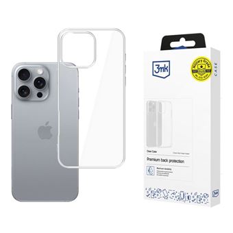 Capa para Telemóvel 3MK Clear Case | Transparente - 1