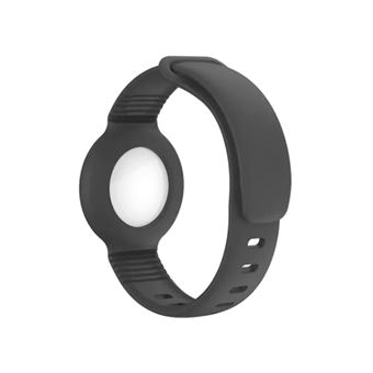 Bracelete Silicone G4M para Apple AirTag - Preto - 1