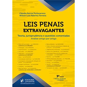 Leis Penais Extravagantes: Teoria, Jurisprudência e Questões Comentadas - Análise Artigo por Artigo - 1
