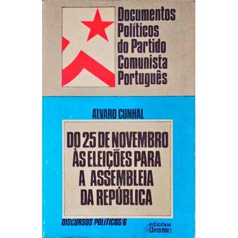 Do 25 de novembro às eleições para a assembleia da república. - 1