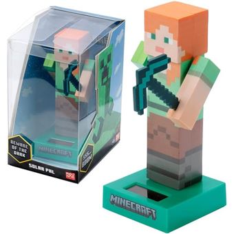 Boneco Solar Puckator Álex Minecraft | 12 cm - 1