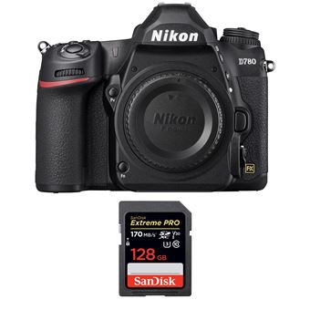 Nikon D780 Corpo 24.5MP CMOS Full Frame + SanDisk 128GB Extreme PRO UHS-I SDXC 170 MB/s - 1