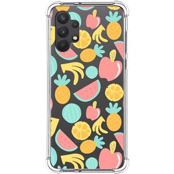 Capa Tumundosmartphone de silicone anti-choque para Samsung Galaxy A32 4G design Frutas 02 Desenhos - 1