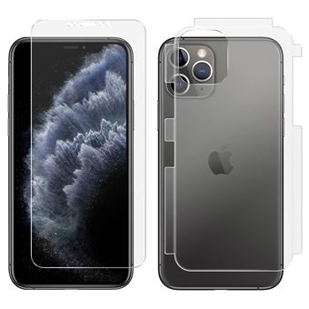 Película Avizar Antibacterianas de Proteção Frontal e Traseira para iPhone 11 Pro - Transparente - 1