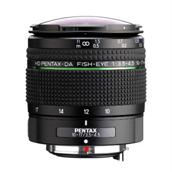 Pentax 23130 lente de máquina fotográfica MILC Objetiva olho de peixe Preto