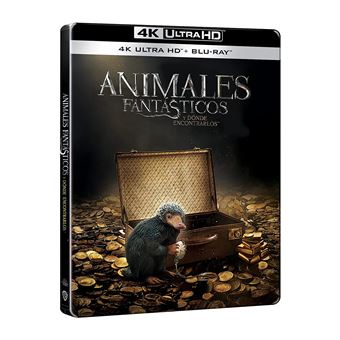 Fantastic Beasts and Where to Find Them (4K Ultra HD) (Steelbook) / Animales fantásticos 1: Y donde encontrarlos (2Blu-ray) - 1