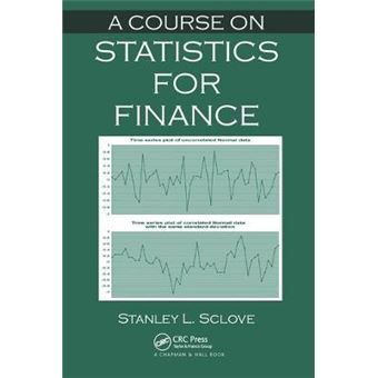 A Course On Statistics For Finance - 1