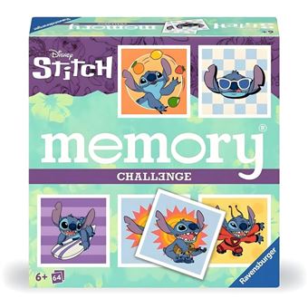 Jogo de Memória Ravensburger Stitch Challenge - 1