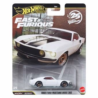 Hot Wheels Premium Fast & Furious 1969 Ford Mustang Boss 302 Mattel - 1