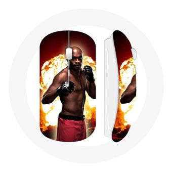Rato Wireless Maniacase Anderson Silva de computador de combate Mma - 1