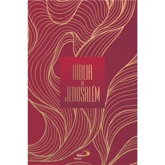 Bíblia De Jerusalém - Média/Folhagem Dourada - 1