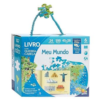 Todolivro Play - Livro Com Quebra-Cabeça - Meu Mundo - 1