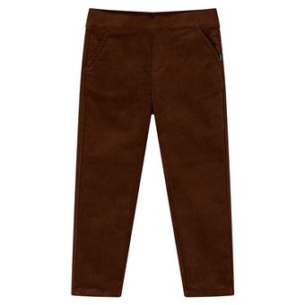 Calças para criança | vidaXL | cor conhaque 92 | 1,5 a 2 anos - 1