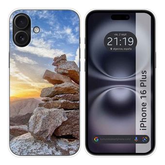 Capa de silicone TUMUNDOSMARTPHONE para iPhone 16 Plus (6.7) | Design Sunset - 1