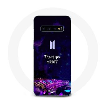 Capa Maniacase para Samsung Galaxy S10 BTS army group BTS king of K-pop - 1