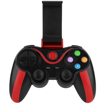 Comando Wireless Bluetooth skyhe V13 para Android, iOS, PC e Smart TV com Suporte para Telemóvel | Preto - 1