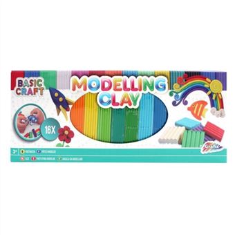 Pasta Colorida para Modelar Grafix | 16 Peças - 1