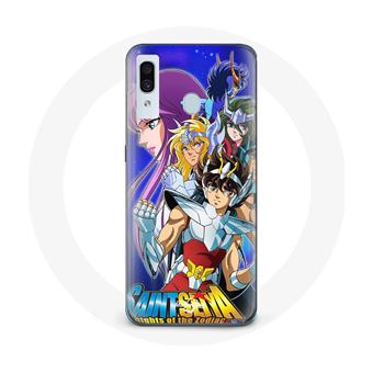 Capa Maniacase para Samsung Galaxy A40 Les Cavaloiers Du Zodíaco Anime Culte Saint Seiya Manga - 1