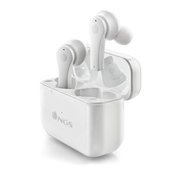 Auriculares Bluetooth NGS ARTICA BLOOM | Branco - 1