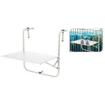 Mesa de Varanda ProGarden branco mate - 1