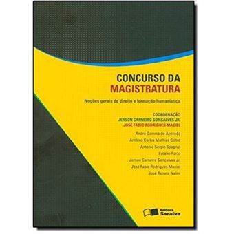 Concurso Da Magistratura. Noções Gerais De Direito E Formação Humanística - 1
