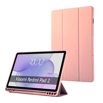Capa Tumundosmartphone Smart Flip para Xiaomi Redmi Pad 2 | Rosa - 1